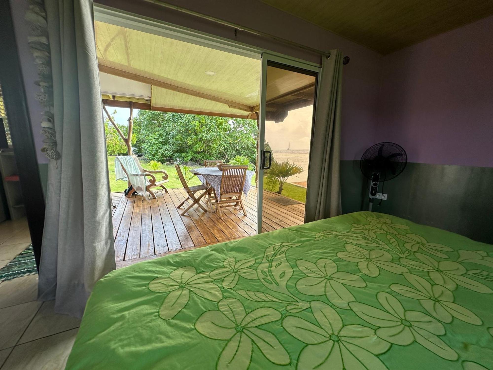 Bungalow Chez Josi, Bord De Mer Prive Tevaitoa Luaran gambar