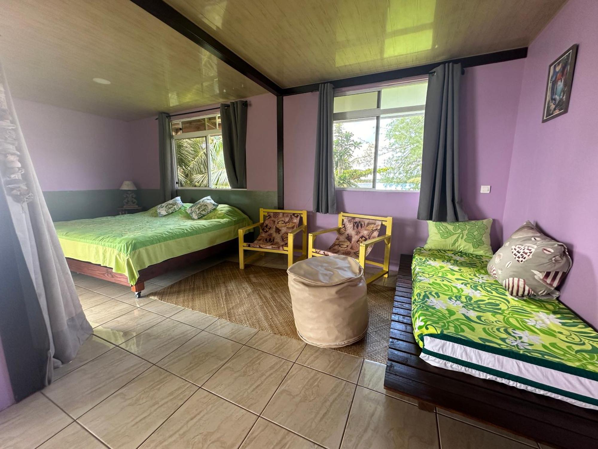Bungalow Chez Josi, Bord De Mer Prive Tevaitoa Luaran gambar